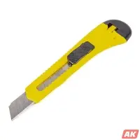 Нож с лезвием 18 мм, ABS корпус