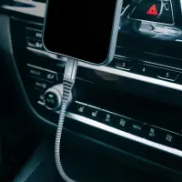 Кабель Type-C - Type-C поддержка PD 1м, серый нейлоновый