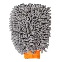 Варежка-шиншилла серый ворс (25*20 см) Варежка-шиншилла серый ворс (25*20 см)