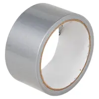 Лента клейкая армированная (скотч), 48 мм*10 м, серая