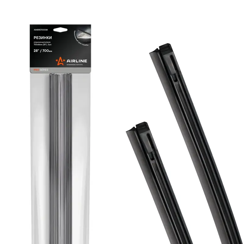 Резинки стеклоочистителя PRO 700х8мм (28") 2 шт