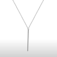 Серебряное ожерелье с подвеской