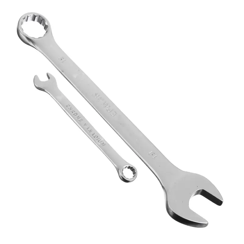 ЕРМАК Набор ключей рожково-накидных, 8 предм. 8-19мм, матовые CRV, пластик холдер ЕРМАК Набор ключей рожково-накидных, 8 предм. 8-19мм, матовые CRV, пластик холдер