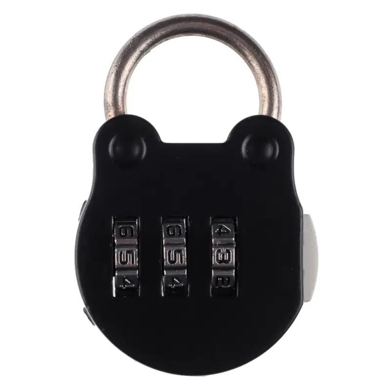 ЕРМАК Замок цифровой на блистере, металл, 3 цвета, CR-19В