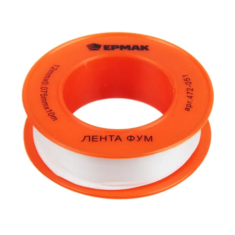 ЕРМАК Лента ФУМ 1/2 ЕРМАК Лента ФУМ 1/2"(12мм)х0,075ммх10м