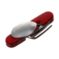 РОКОТ Набор туристический: нож, ложка, вилка, открывалка; нерж. сталь РОКОТ Набор туристический: нож, ложка, вилка, открывалка; нерж. сталь