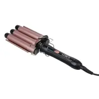 LEBEN Плойка для создания волн, тройная, укладка и завивка, диаметр 25мм, 95Вт, 220-240В LEBEN Плойка для создания волн, тройная, укладка и завивка, диаметр 25мм, 95Вт, 220-240В