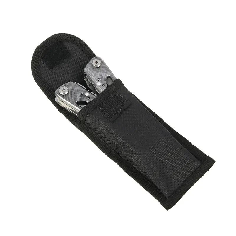 ЕРМАК Инструмент многофункц., 14 функций, 9 насадок на отвертку+адаптер, 16.5см, аллюм., нерж.,сталь