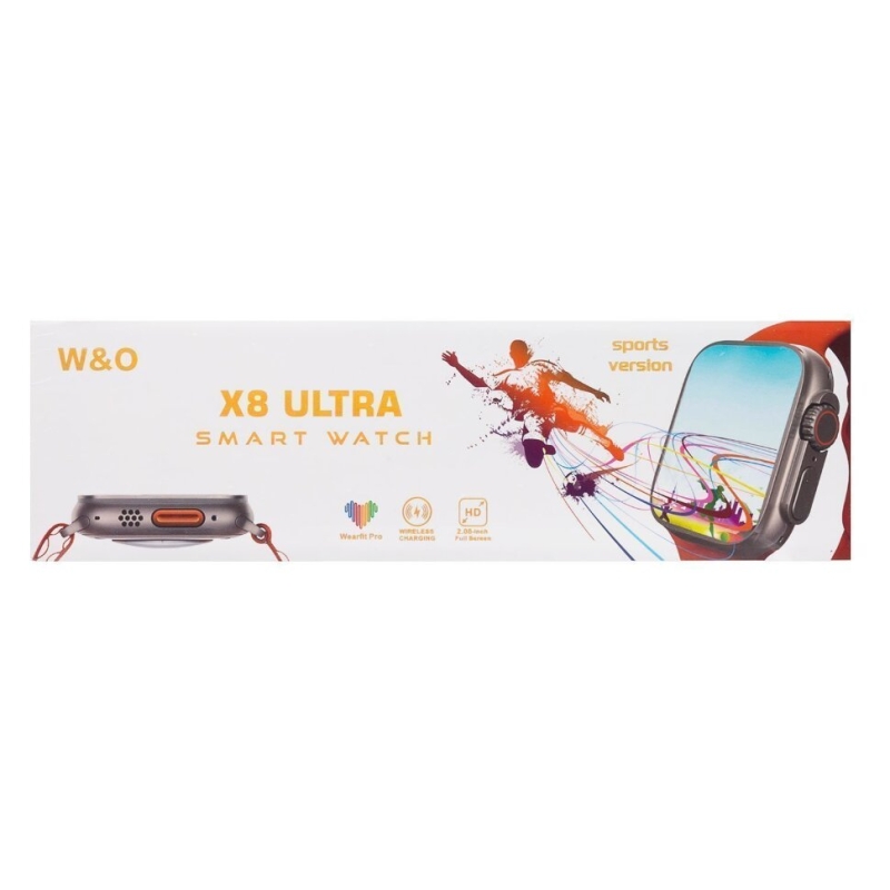 Смарт часы X8 Ultra золотые