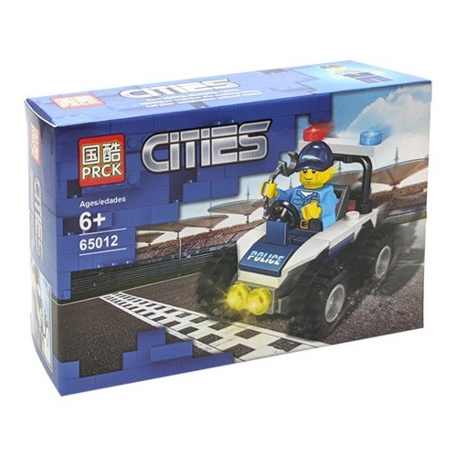 Конструктор PRCK 65012 Мини город: полицейский квадроцикл Конструктор PRCK 65012 Мини город: полицейский квадроцикл