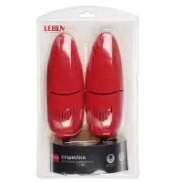 LEBEN Сушилка для обуви раздвижная,18x6x4,5см, пластик, 220В, 20Вт LEBEN Сушилка для обуви раздвижная,18x6x4,5см, пластик, 220В, 20Вт