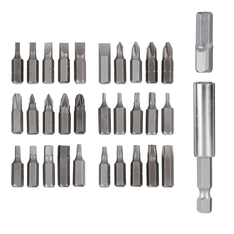 ЕРМАК Набор отвертка-адаптер с битами, АБС пластик, сталь ЕРМАК Набор отвертка-адаптер с битами, АБС пластик, сталь