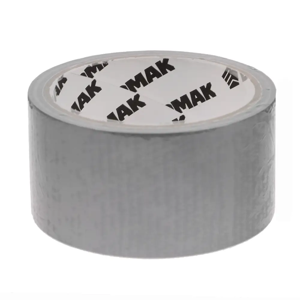 ЕРМАК Клейкая лента армированная серебряная 48мм х 10м, (инд.упаковка)