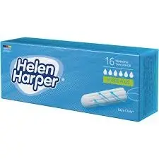Тампоны HELEN HARPER Super Plus безаппликаторные, 16шт Тампоны HELEN HARPER Super Plus безаппликаторные, 16шт