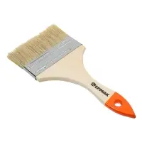 ЕРМАК/HEADMAN Кисть малярная плоская "Бейсик" нат. щетина 4" (100мм) ЕРМАК/HEADMAN Кисть малярная плоская "Бейсик" нат. щетина 4" (100мм)