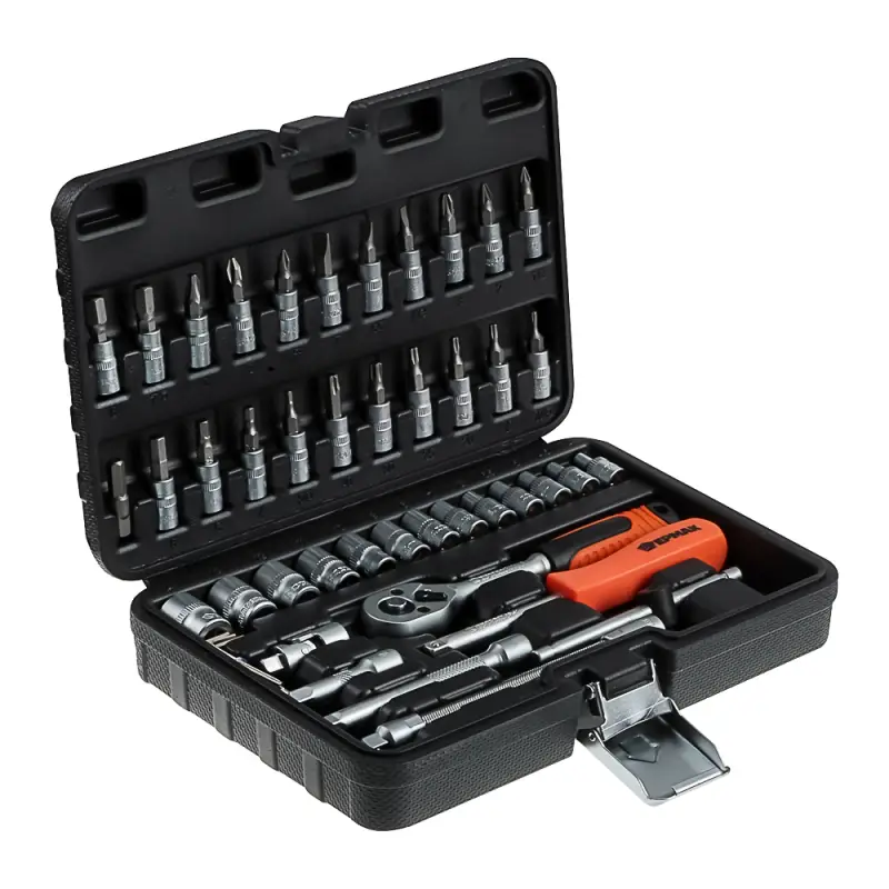 ЕРМАК Набор профессионального инструмента, 46 предм. ЕРМАК Набор профессионального инструмента, 46 предм.