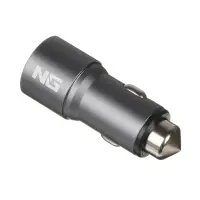 ЕРМАК Устройство зарядное автомобильное, 1xTYPE-C, 1xUSB, 3.1 A, 12/24В, металл ЕРМАК Устройство зарядное автомобильное, 1xTYPE-C, 1xUSB, 3.1 A, 12/24В, металл