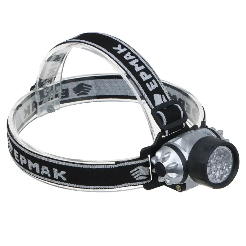 ЕРМАК Фонарь налобный 14 ярк. LED, 3xAAA, 6х4,2 см