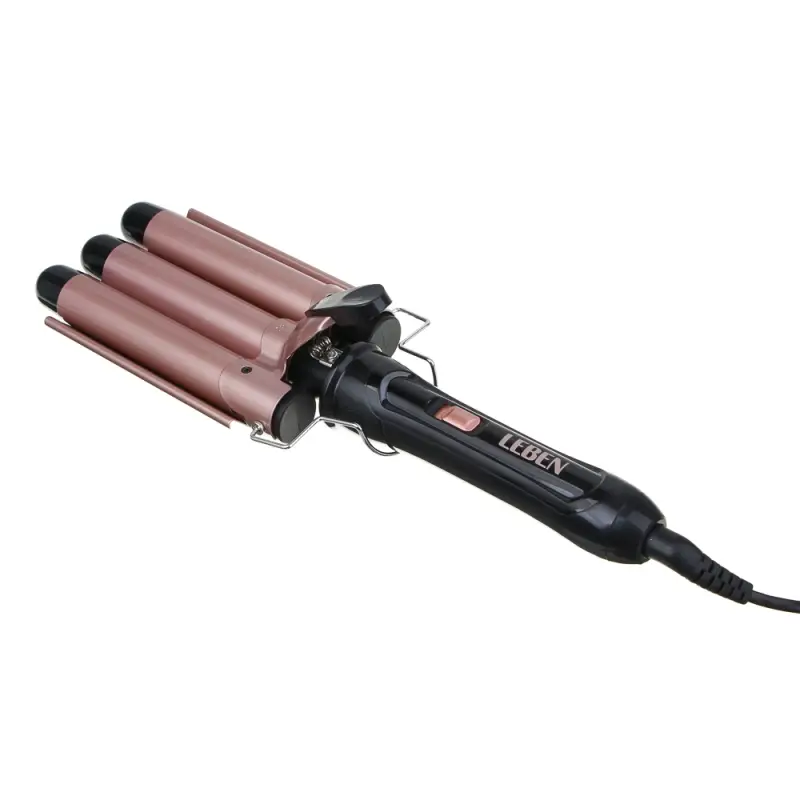 LEBEN Плойка для создания волн, тройная, укладка и завивка, диаметр 25мм, 95Вт, 220-240В LEBEN Плойка для создания волн, тройная, укладка и завивка, диаметр 25мм, 95Вт, 220-240В