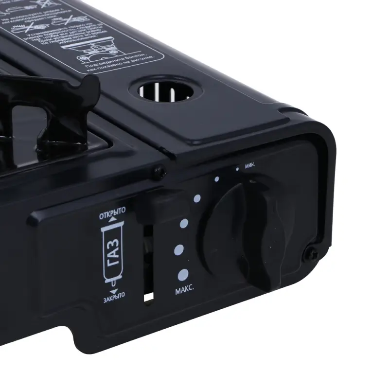 РОКОТ Плитка газовая к бал. с цанговым захватом портатив., в кейсе, 32,2х27,1х7,5см, металл, пластик РОКОТ Плитка газовая к бал. с цанговым захватом портатив., в кейсе, 32,2х27,1х7,5см, металл, пластик