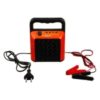 ЕРМАК Зарядное устройство трансформаторное автомат, 6A, 6В/12В, пластик корпус ЕРМАК Зарядное устройство трансформаторное автомат, 6A, 6В/12В, пластик корпус