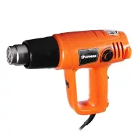 ЕРМАК Фен технический ФТ-2000Вт/2 (80C°-600C°), кейс 5 насадок ЕРМАК Фен технический ФТ-2000Вт/2 (80C°-600C°), кейс 5 насадок