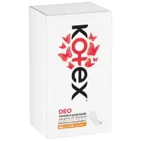 Прокладки ежедневные KOTEX Deo Normal, 56шт