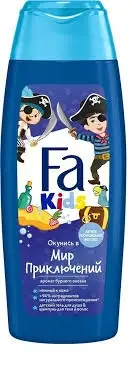 Гель для душа детский ФА Храбрый Пират, 250мл Гель для душа детский ФА Храбрый Пират, 250мл