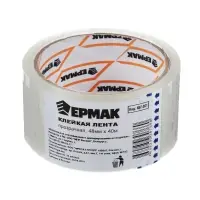 ЕРМАК Клейкая лента прозрачная 48мм x 40м ЕРМАК Клейкая лента прозрачная 48мм x 40м