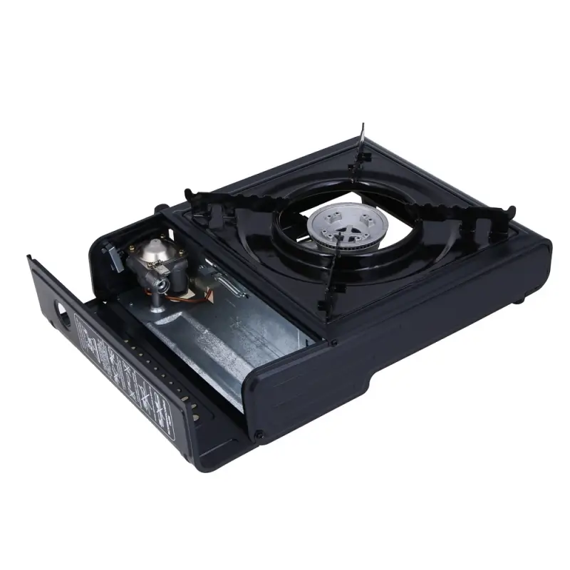 РОКОТ Плитка газовая к бал. с цанговым захватом портатив., в кейсе, 32,2х27,1х7,5см, металл, пластик РОКОТ Плитка газовая к бал. с цанговым захватом портатив., в кейсе, 32,2х27,1х7,5см, металл, пластик