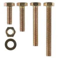 ЕРМАК Набор болтов, гаек и шайб из 128шт