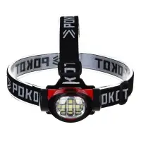 РОКОТ Фонарь налобный, 6 СОВ, 3 режима, 3хААА, 80х30х43 мм