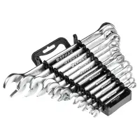 ЕРМАК Набор ключей рожково-накидных, 12 предм., 6-22мм, матовые CRV, пластик холдер ЕРМАК Набор ключей рожково-накидных, 12 предм., 6-22мм, матовые CRV, пластик холдер