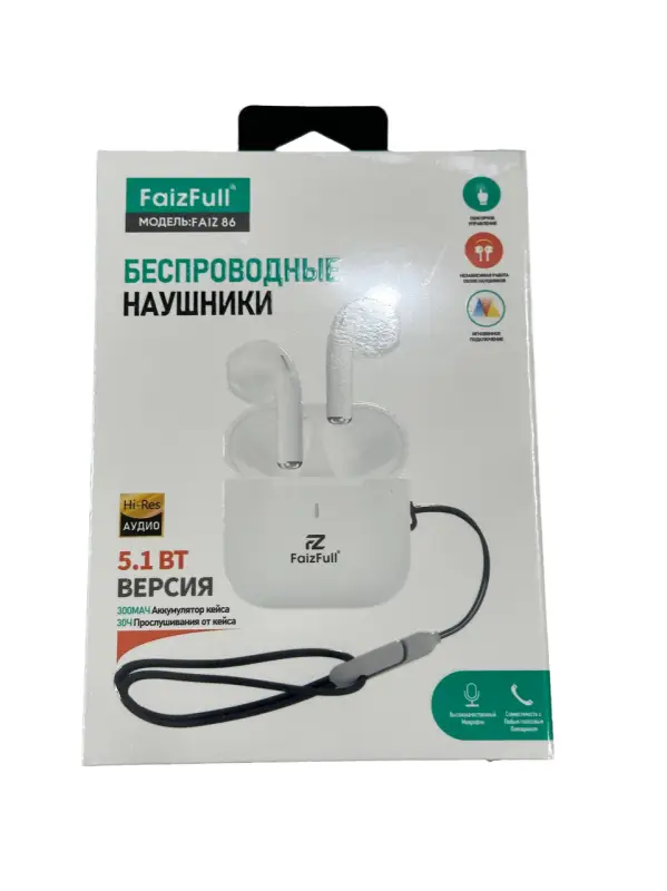 Беспроводные TWS наушники FaizFull Faiz 86 Беспроводные TWS наушники FaizFull Faiz 86
