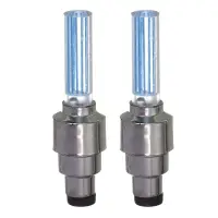 РОКОТ Набор 2шт колпачков на ниппель светящихся при движении