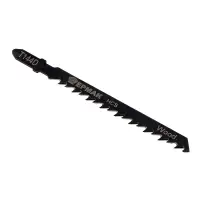 ЕРМАК Пилки для эл.лобзика (HCS EU 75х4мм.) T-144D (дер., быст.рез.), 5шт. ЕРМАК Пилки для эл.лобзика (HCS EU 75х4мм.) T-144D (дер., быст.рез.), 5шт.