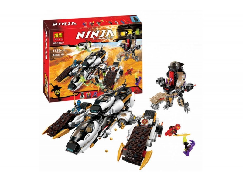 Конструктор 10529 Конструктор 10529 "Внедорожник с суперсистемой маскировки" 1135 деталей