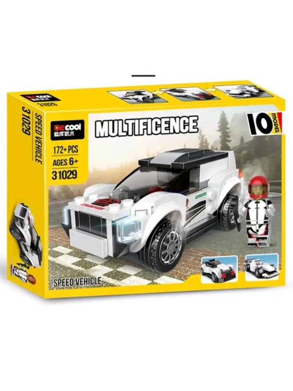 Конструктор Гоночный автомобиль Decool Multificence Конструктор Гоночный автомобиль Decool Multificence