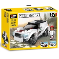 Конструктор Гоночный автомобиль Decool Multificence