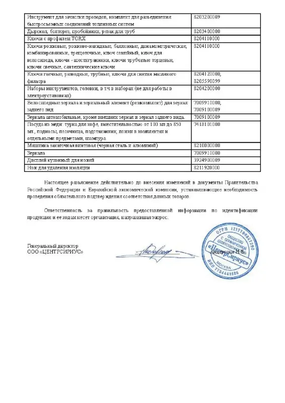 ЕРМАК Ключ баллонный крестовой