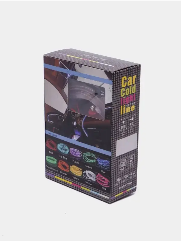 Автомобильная подсветка в салон 3 метра (цвет в ассортименте) Автомобильная подсветка в салон 3 метра (цвет в ассортименте)