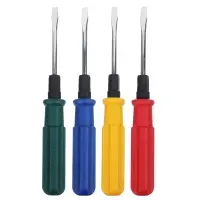 ЕРМАК Отвертка 2 в 1, 5*65мм, 4 цвета ЕРМАК Отвертка 2 в 1, 5*65мм, 4 цвета