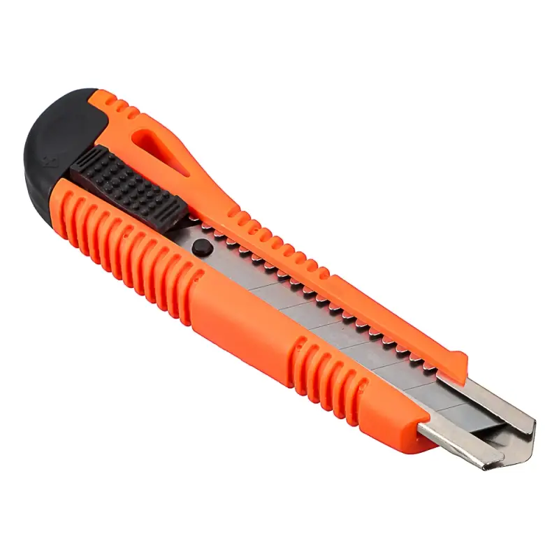 ЕРМАК/Headman Нож универсальный 18мм, метал.направ.,Autolock, +запасное лезвие, блистер ЕРМАК/Headman Нож универсальный 18мм, метал.направ.,Autolock, +запасное лезвие, блистер