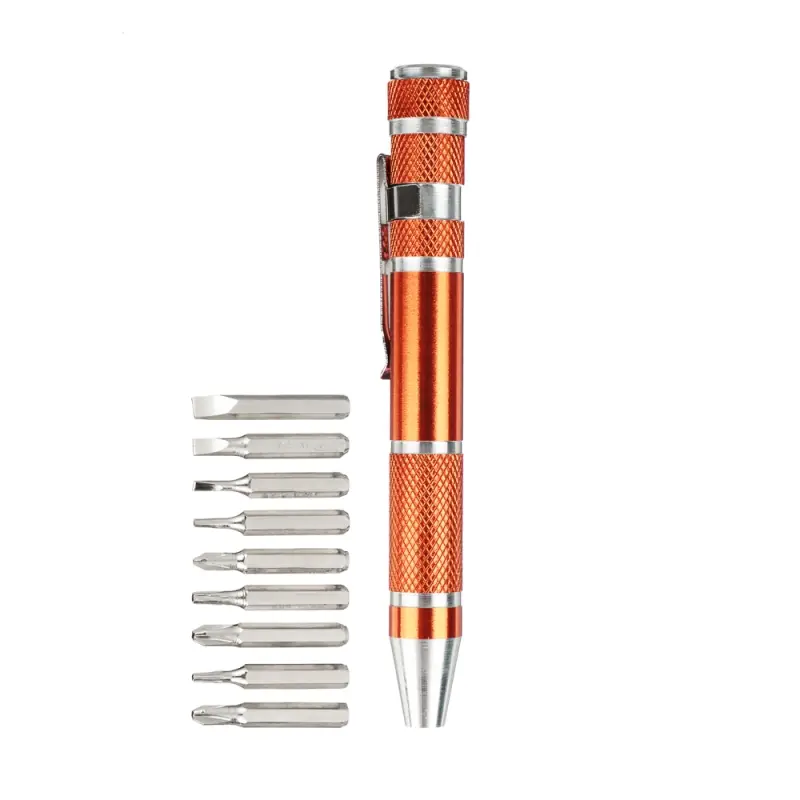 ЕРМАК Отвертка для точных работ в форме ручки с битами, сталь ЕРМАК Отвертка для точных работ в форме ручки с битами, сталь