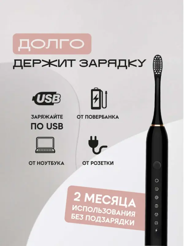 Электрическая зубная щетка Электрическая зубная щетка