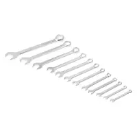 ЕРМАК Набор ключей рожково-накидных, 12 предм., 6-22мм, матовые CRV, пластик холдер ЕРМАК Набор ключей рожково-накидных, 12 предм., 6-22мм, матовые CRV, пластик холдер