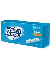 Тампоны HELEN HARPER Super безаппликаторные, 16шт Тампоны HELEN HARPER Super безаппликаторные, 16шт