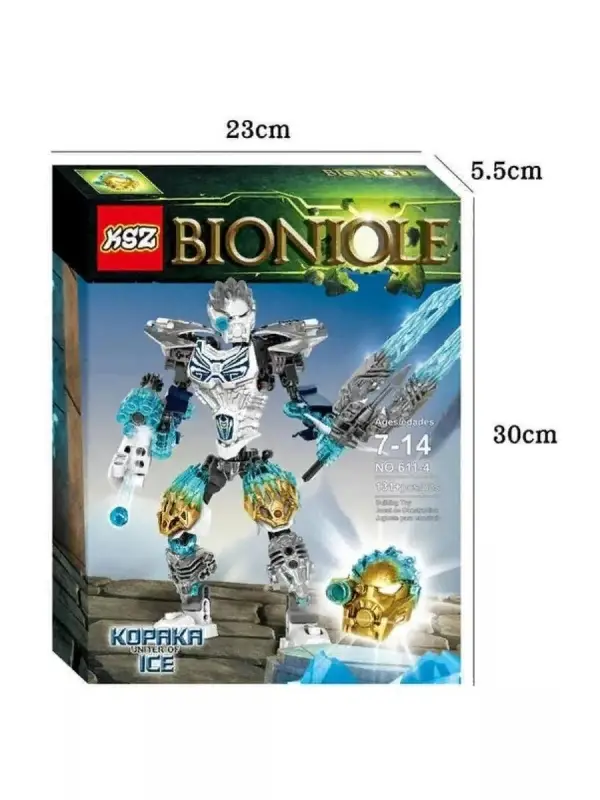 Конструктор Бионикл Охотник Умарак Копака Онуа Таху, 131 деталь