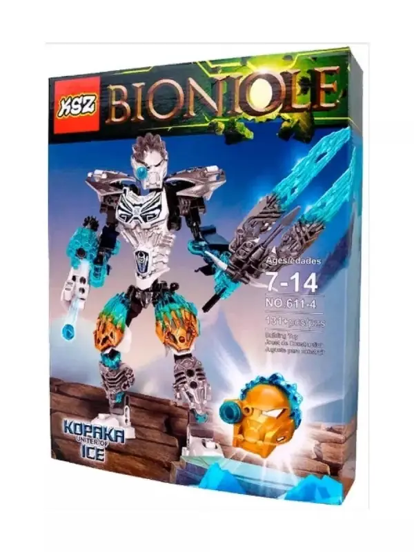 Конструктор Бионикл Охотник Умарак Копака Онуа Таху, 131 деталь