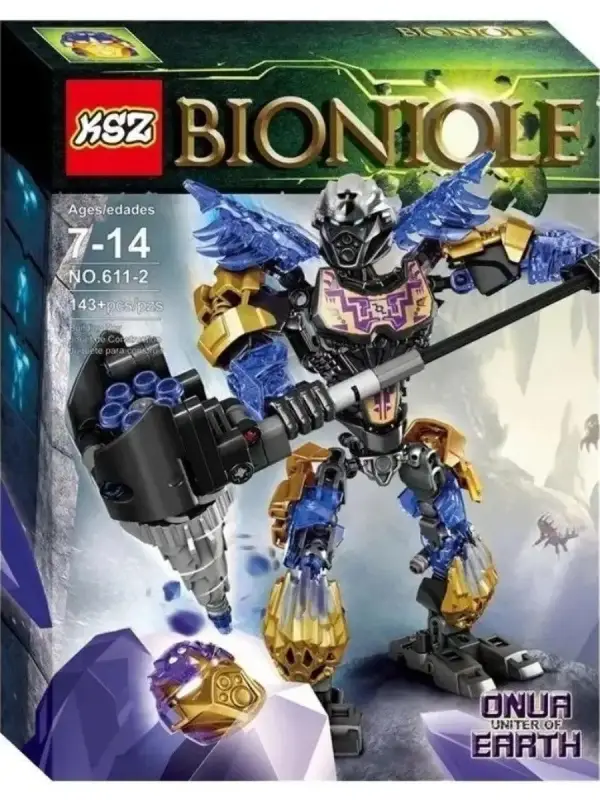 Конструктор Бионикл Онуа - Объединитель Земли 143 детали